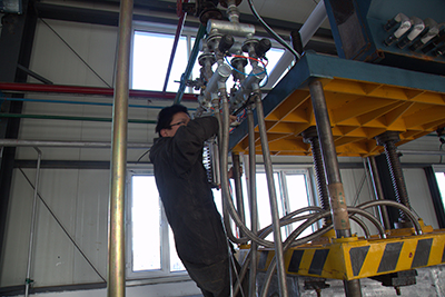 The Lost Foam Casting Production Line in Huolinguole, Xinjiang Province