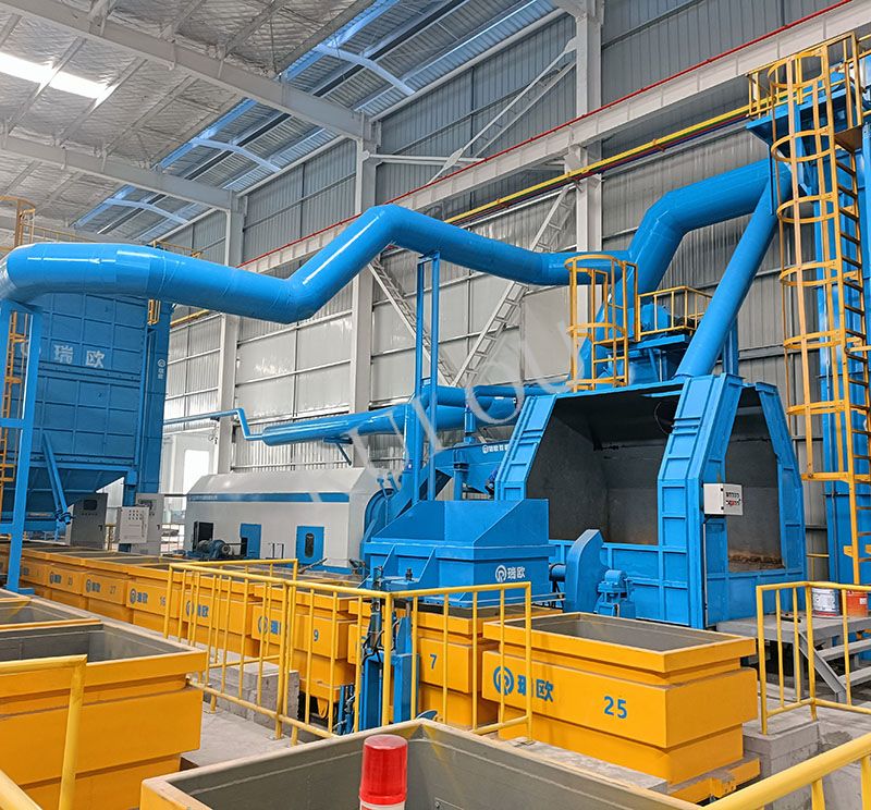 Horizontal Cold Sand Processing System