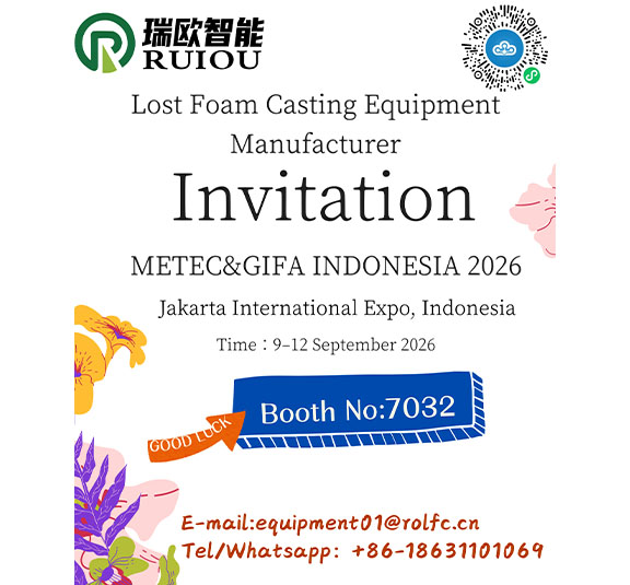 Meet RUIOU at GIFA & METEC Indonesia 2026 in Jakarta
