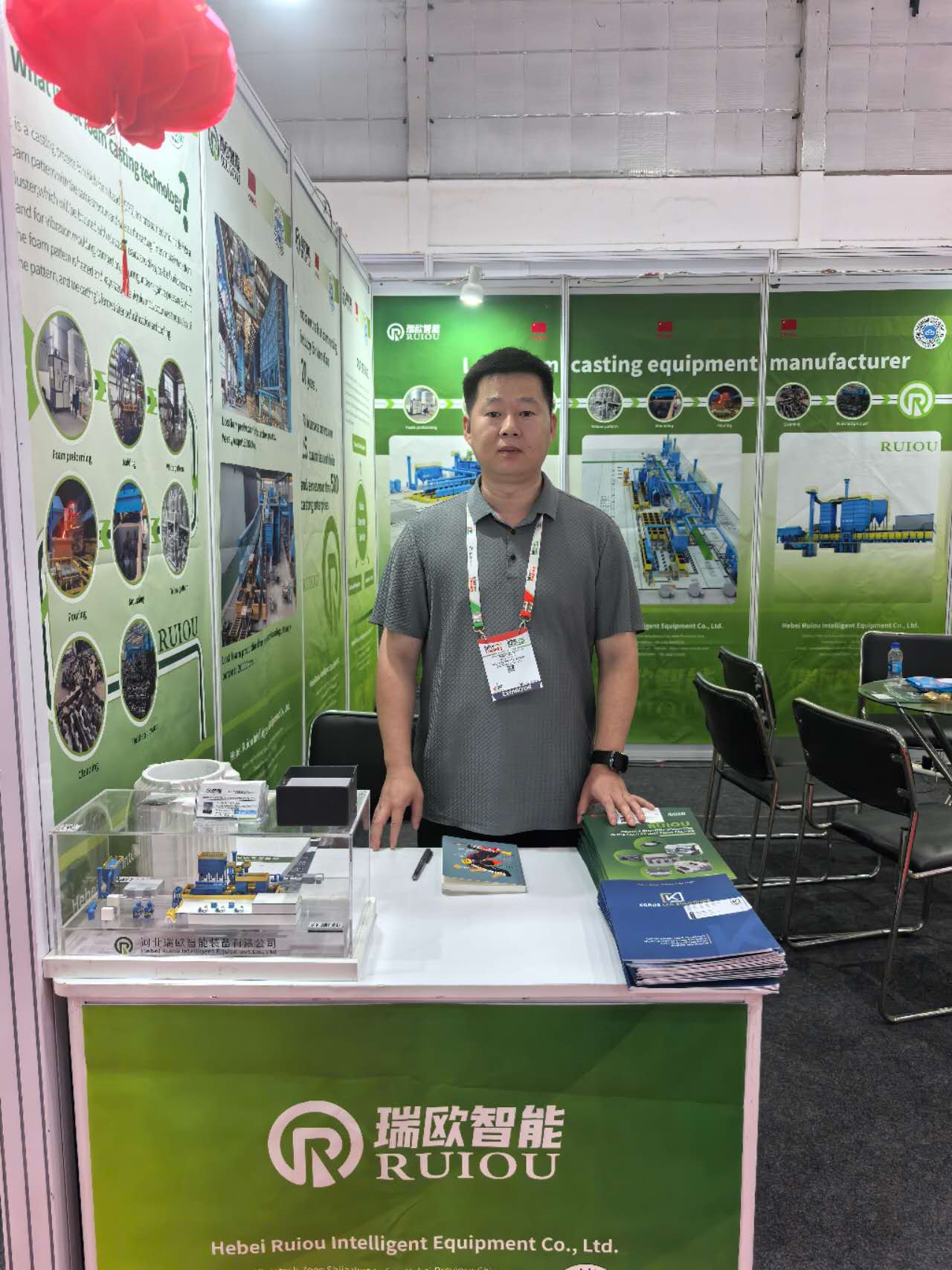 Hebei Ruiou Intelligent Equipment Participates in Inter Foundry 2026 in India