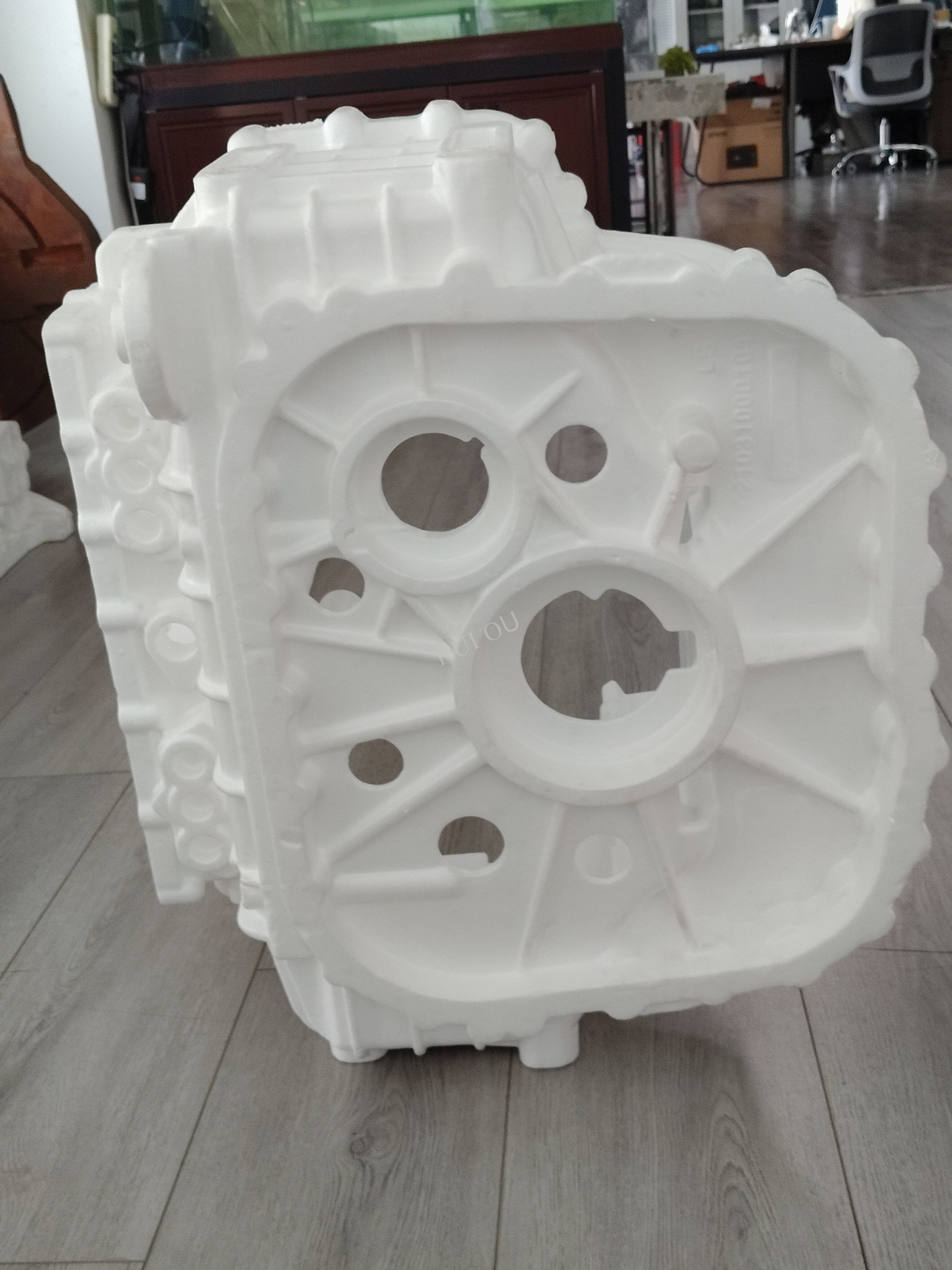 The foaming mould design