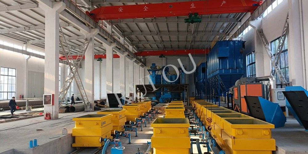 Customer in Zibo, Shandong,  production line  is ending!